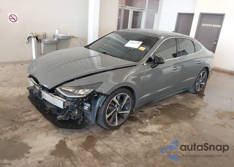 2022 Hyundai Sonata Sel Plus из США, поврежденный, VIN KMHL44J2XNA209106